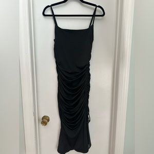 Princess Polly Adalee Midi Dress in Black Size 10